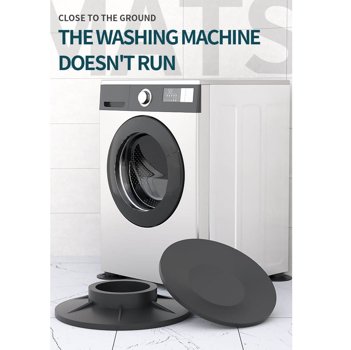 Flexible Washing Machine Stand