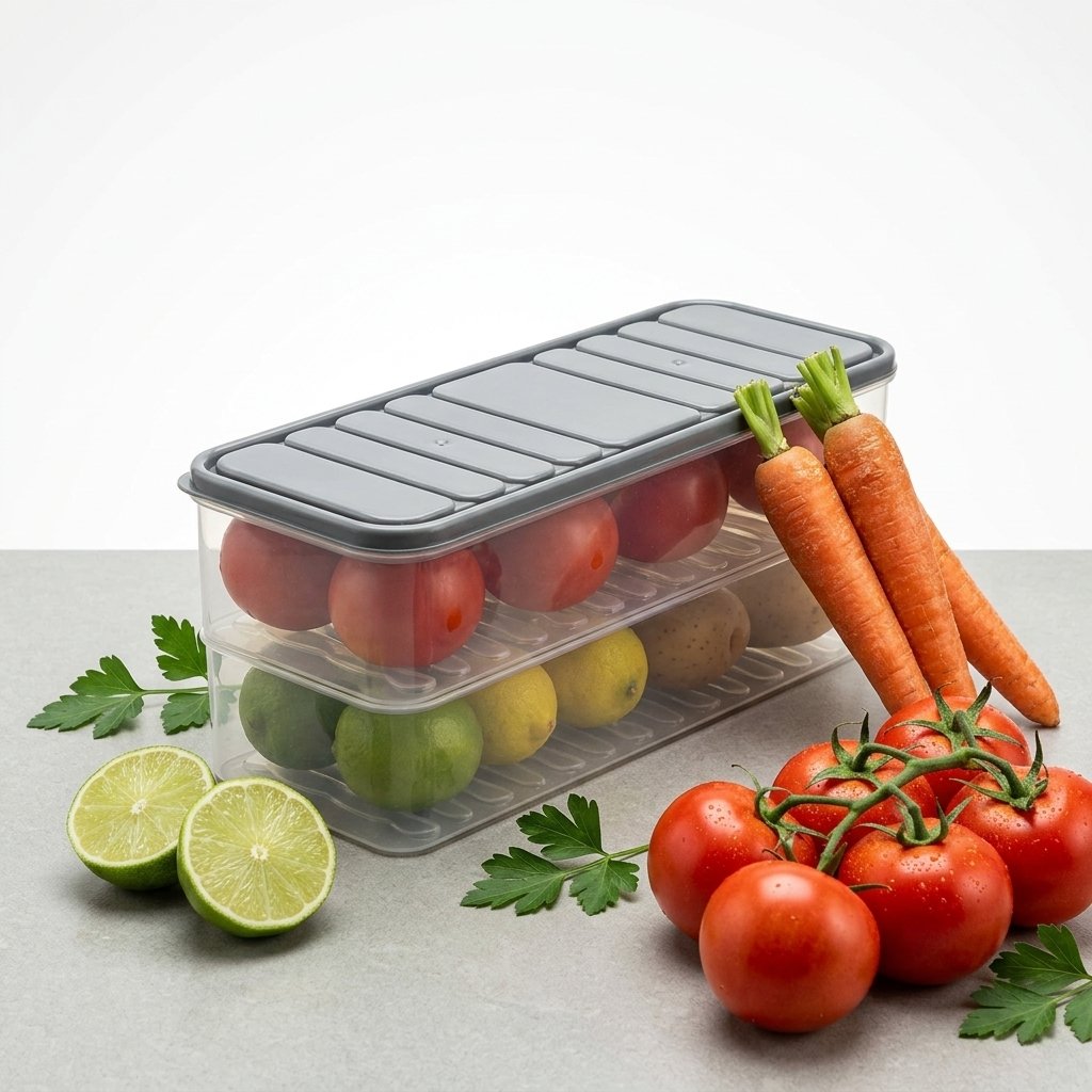 1200 ml Fridge Storage Container (Set of 6/8/10/12)