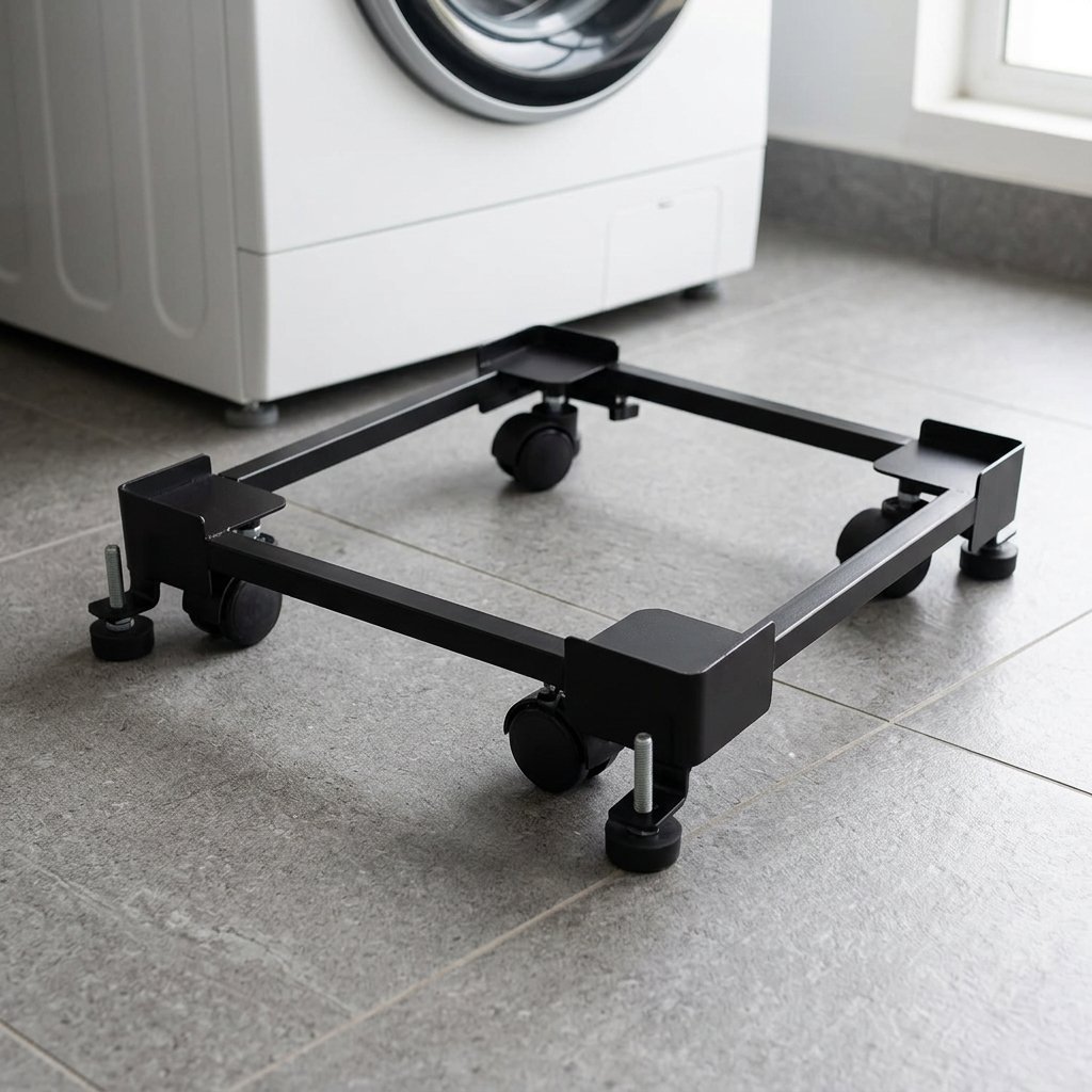 Adjustable Wheeled Metal Stand/Trolley(Min:16.5"x19.5") (Max:25.5"x32")